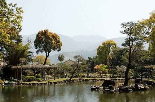 Japón Uwajima  Jardines Tensha-en Jardines Tensha-en Ehime - Uwajima  - Japón