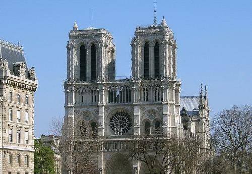France Paris Notre-Dame de Paris Cathedral Notre-Dame de Paris Cathedral Paris - Paris - France