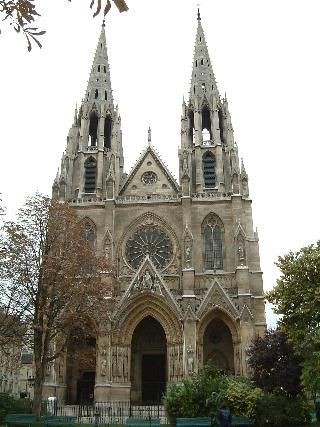 Francia Paris  Basílica de Santa Clotilde de París Basílica de Santa Clotilde de París Francia - Paris  - Francia