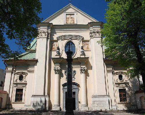 Polonia Krakow  Iglesia de Santa Teresa Iglesia de Santa Teresa Lesser Poland - Krakow  - Polonia