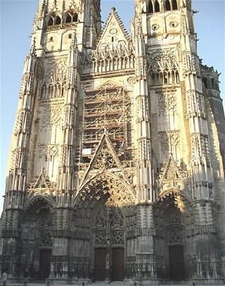 Francia Tours Catedral de St-Gatien Catedral de St-Gatien Centre-Val de Loire - Tours - Francia