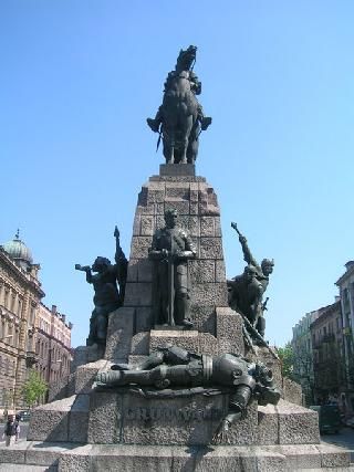 Polonia Krakow  Monumento de la Batalla de Grunwald Monumento Pomnik Grunwaldzki Monumento de la Batalla de Grunwald Monumento Pomnik Grunwaldzki Lesser Poland - Krakow  - Polonia