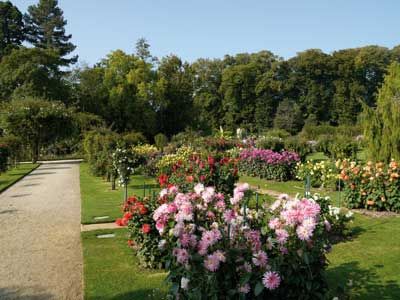 Francia Rennes Jardín de Thabor. Jardín de Thabor. Rennes - Rennes - Francia