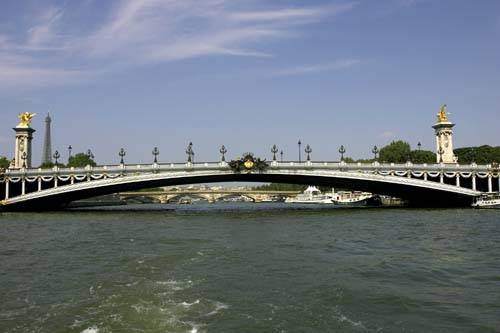 France Paris Alexandre III Bridge Alexandre III Bridge Paris - Paris - France