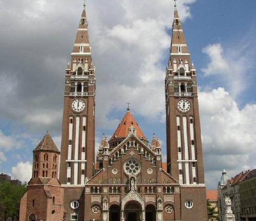 Hungría Szeged  Iglesia Votiva Iglesia Votiva Szeged - Szeged  - Hungría