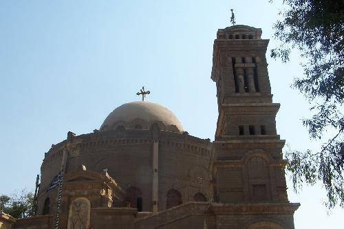 Egipto El Cairo Iglesia de San Gorge - Mar Guirguis Iglesia de San Gorge - Mar Guirguis Egipto - El Cairo - Egipto