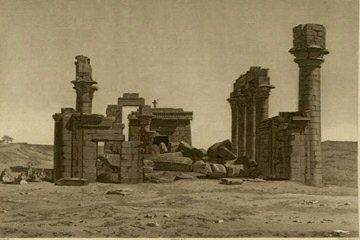 Egipto Medamud Templo de Montu Templo de Montu Medamud - Medamud - Egipto