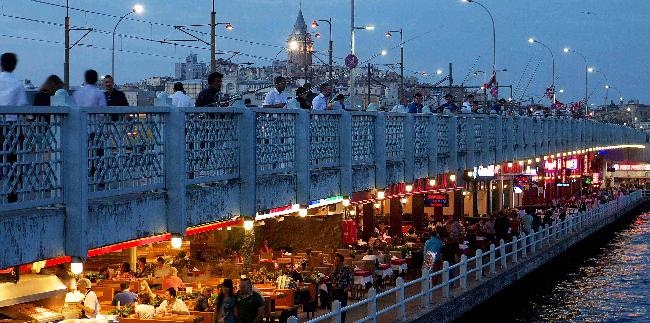 Turquía Estambul Puente Galata Puente Galata Puente Galata - Estambul - Turquía