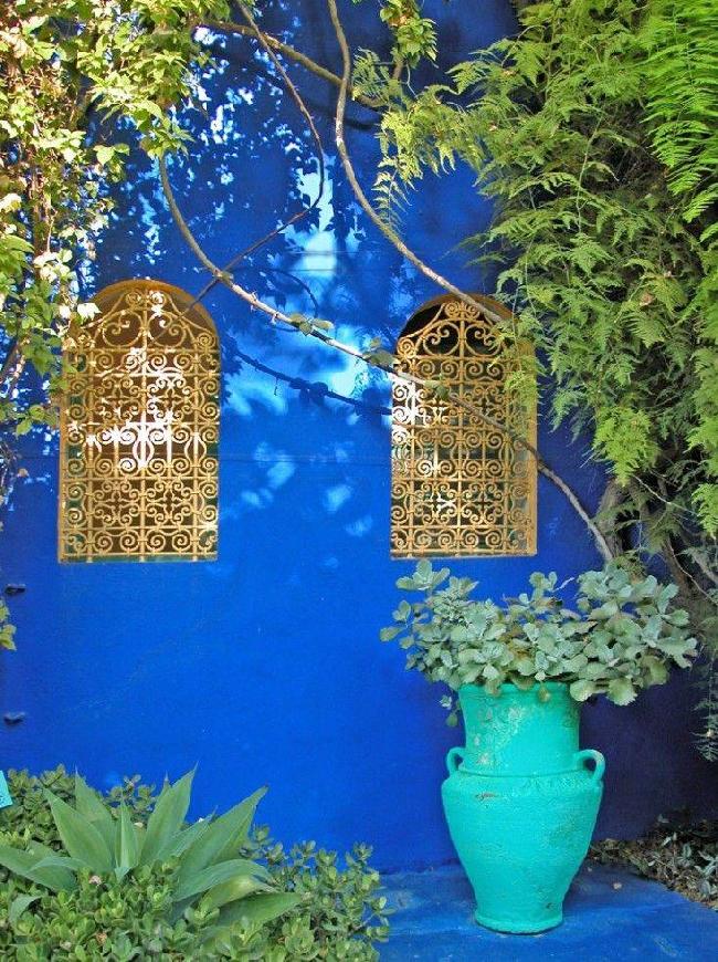 Marruecos Marrakech Jardín de la Villa Majorelle y Museo de Arte Islámico Jardín de la Villa Majorelle y Museo de Arte Islámico Marrakech-tensift-al Haouz - Marrakech - Marruecos