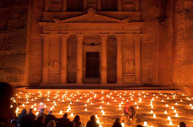 Vida nocturna en Petra