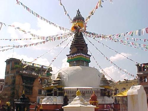 Nepal Kathmandu  Stupa de Swayambunath Stupa de Swayambunath Nepal - Kathmandu  - Nepal