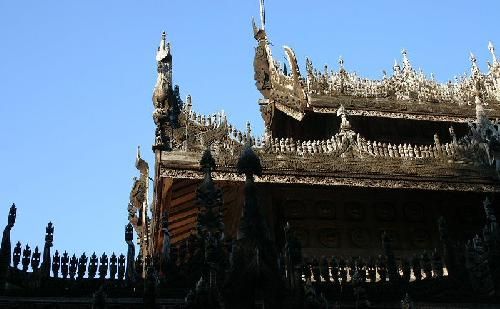 Myanmar Mandalay  Shwenandaw Kyaung Monastery Shwenandaw Kyaung Monastery Myanmar - Mandalay  - Myanmar