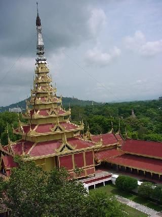 Myanmar Mandalay  Royal Palace Royal Palace Myanmar - Mandalay  - Myanmar