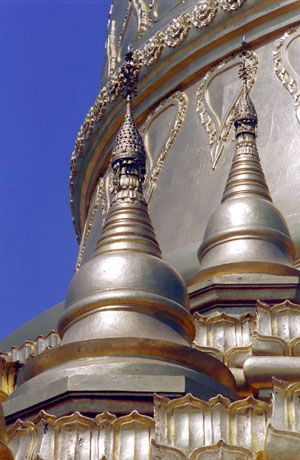 Myanmar Rangoon  Maha Wizaya Pagoda Maha Wizaya Pagoda Myanmar - Rangoon  - Myanmar