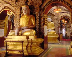 Myanmar Monywa  Thanboddhay Pagoda Thanboddhay Pagoda Myanmar - Monywa  - Myanmar