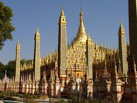 Birmania Monywa  Pagoda Thanboddhay Pagoda Thanboddhay Sagaing - Monywa  - Birmania