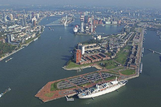 Holanda Roterdam  Puerto de Roterdam Puerto de Roterdam Rotterdam - Roterdam  - Holanda