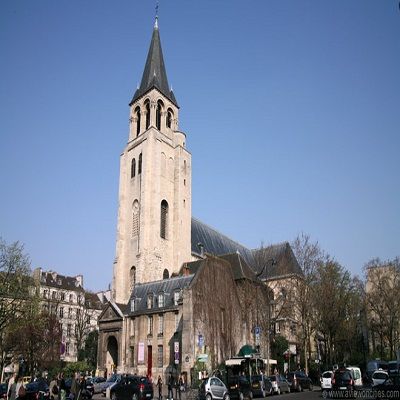 Francia Paris  Abadía de Saint-Germain-des-Prés Abadía de Saint-Germain-des-Prés Francia - Paris  - Francia