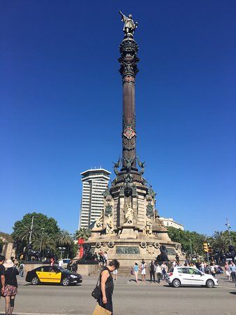 Spain Barcelona The Columbus Monument The Columbus Monument Barcelona - Barcelona - Spain