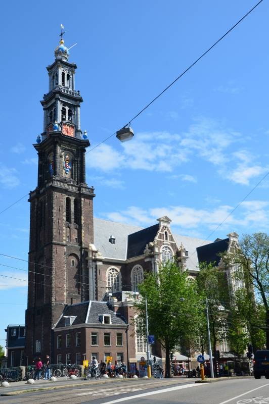 Holanda Amsterdam Iglesia de Westerkerk Iglesia de Westerkerk North Holland - Amsterdam - Holanda