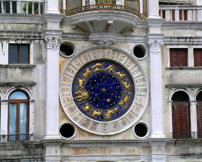 Italy Venice Clock Tower Clock Tower Venice - Venice - Italy