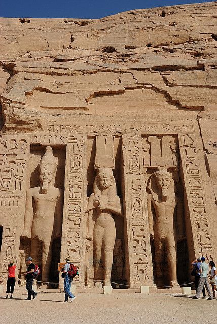 Egypt Abu Simbel Nefertari Temple Nefertari Temple Abu Simbel - Abu Simbel - Egypt