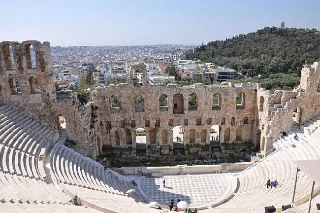 Grecia Atenas Teatro de Dionisios Teatro de Dionisios Atenas - Atenas - Grecia