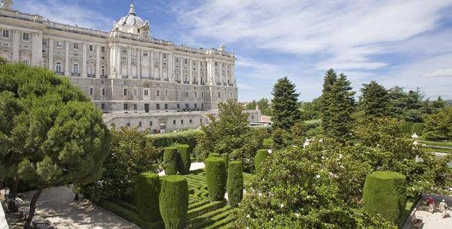 Spain Madrid Garden of Sabatini Garden of Sabatini Madrid - Madrid - Spain