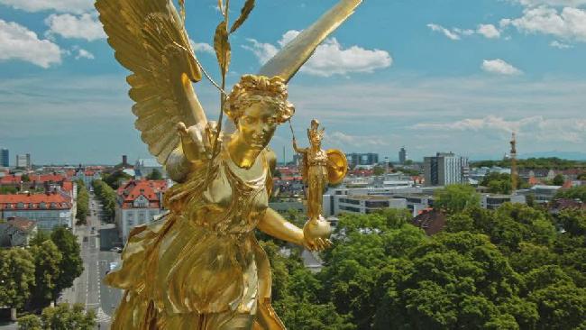 Germany Munich Angel of peace statue Angel of peace statue Munich - Munich - Germany