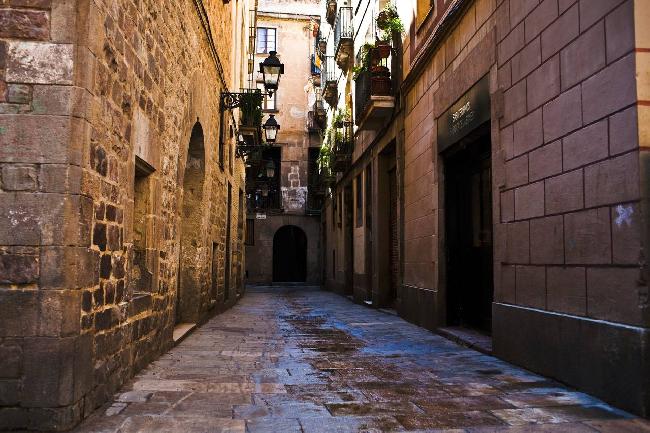 Spain Barcelona Gothic Quarter Gothic Quarter Barcelona - Barcelona - Spain