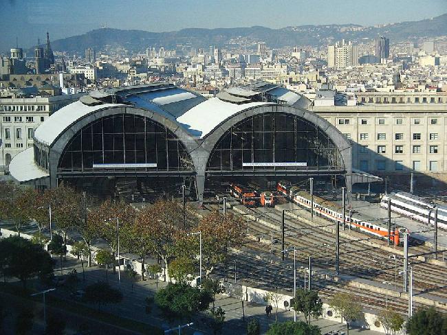 Spain Barcelona French Railway Station French Railway Station Barcelona - Barcelona - Spain