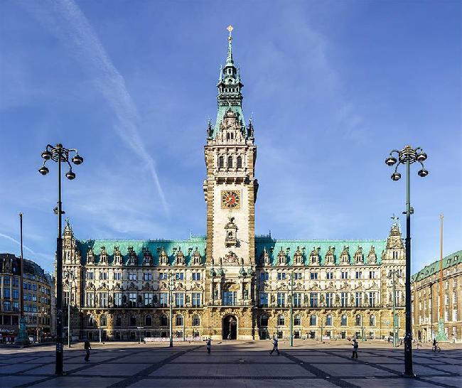 Germany Hamburg Rathaus Rathaus Hamburg - Hamburg - Germany