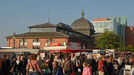 mercado de pescado Hamburgo