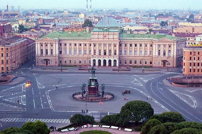Rusia San Petersburgo Palacio Mariinskiy Palacio Mariinskiy San Petersburgo - San Petersburgo - Rusia