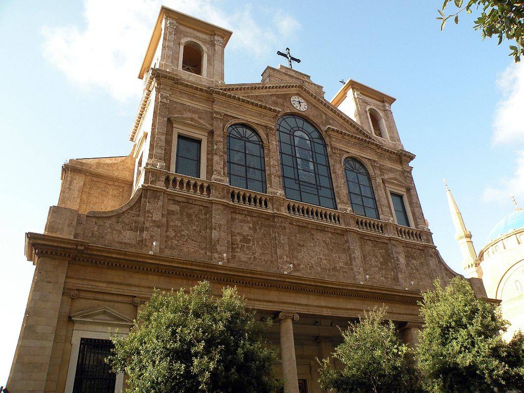 El Líbano Beirut Catedral Maronita de San Jorge Catedral Maronita de San Jorge Beirut - Beirut - El Líbano