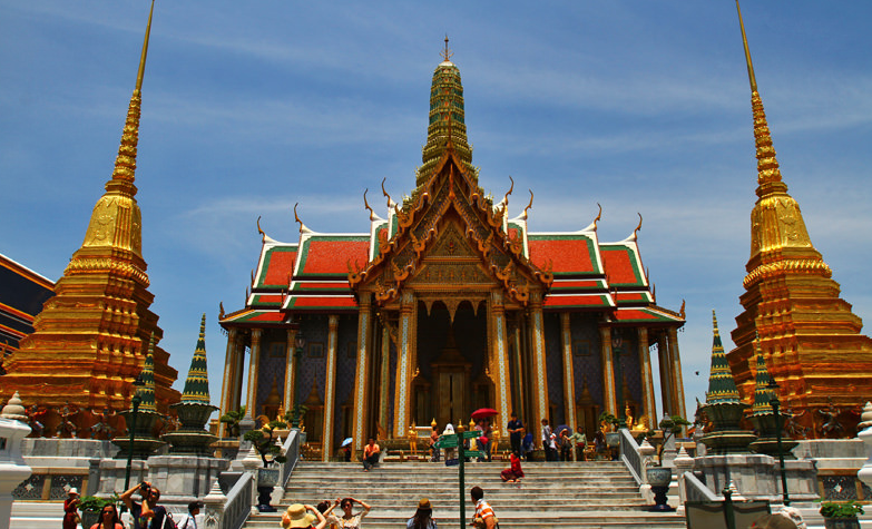 Tailandia Bangkok  Templo del Buda de Esmeralda Templo del Buda de Esmeralda Bangkok - Bangkok  - Tailandia