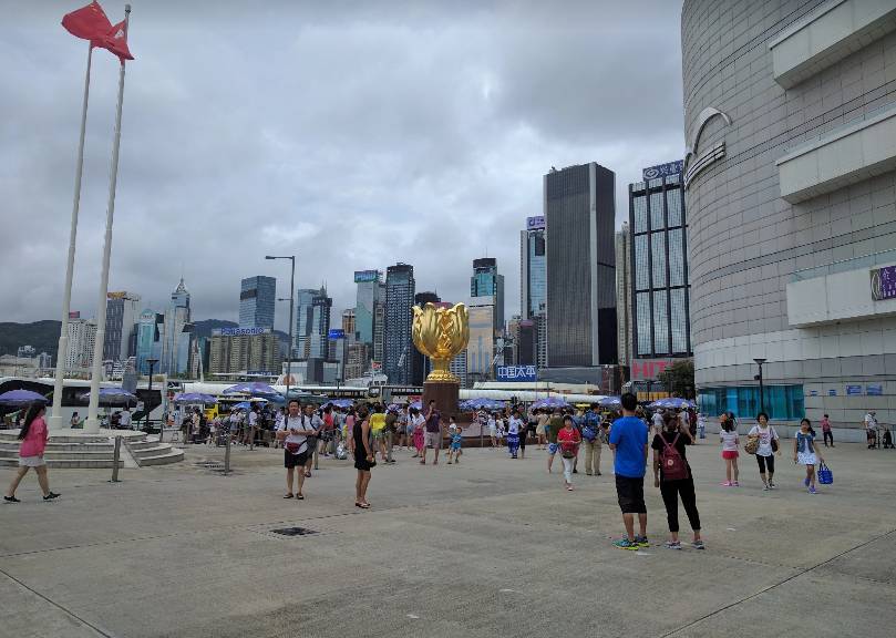 China Hong Kong Golden Bauhinia Square Golden Bauhinia Square Hong Kong - Hong Kong - China