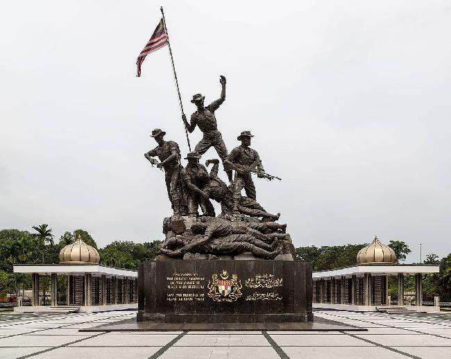 Malasia Kuala Lumpur Monumento Nacional Monumento Nacional Kuala Lumpur - Kuala Lumpur - Malasia