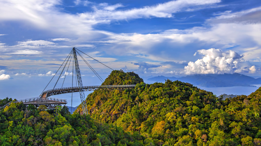 Malasia Langkawi Island Puente del cielo de Langkawi Puente del cielo de Langkawi Kedah - Langkawi Island - Malasia