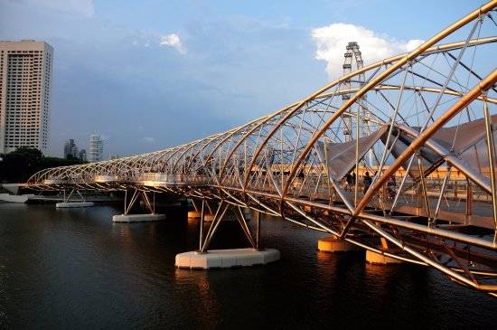 Singapur Singapur Puente del caracol Puente del caracol Singapur - Singapur - Singapur