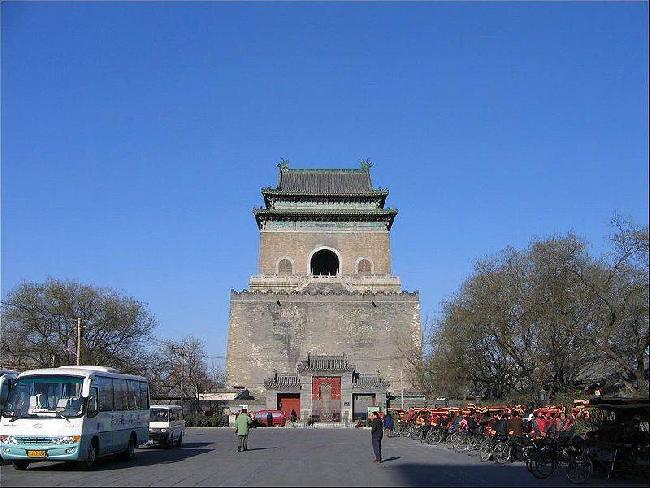 China Pekin Torre de Campana Torre de Campana China - Pekin - China