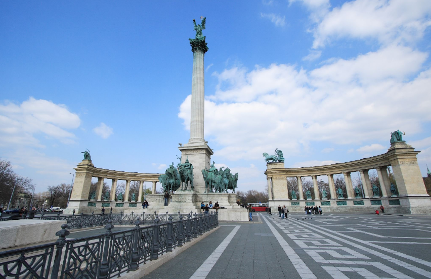 Hungary Budapest Heroes Square Heroes Square Hungary - Budapest - Hungary