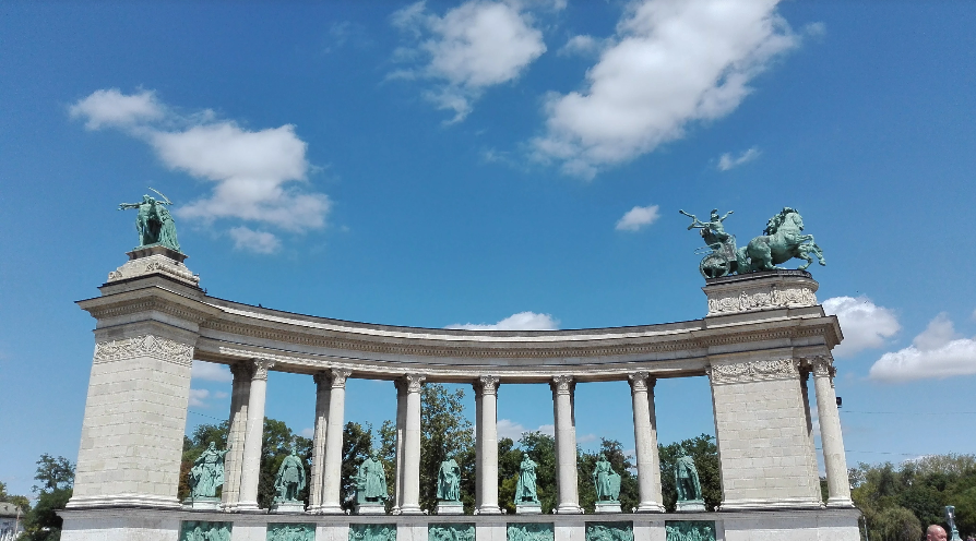 Hungría Budapest  Plaza de los Héroes Plaza de los Héroes Central Hungary - Budapest  - Hungría