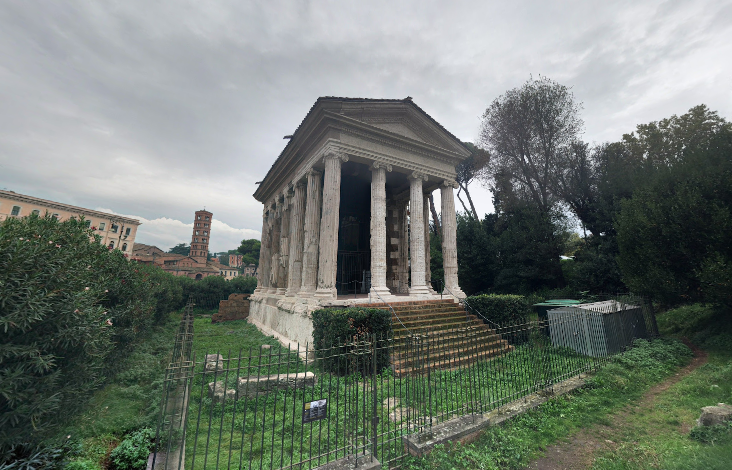 Italia Roma Tempio della Fortuna Virile Tempio della Fortuna Virile Lazio - Roma - Italia