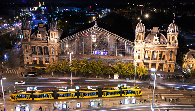 Hungary Budapest Nyugati Palyaudvar Station Nyugati Palyaudvar Station Budapest - Budapest - Hungary