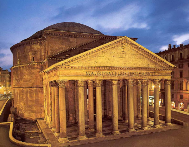 Italy Rome Pantheon Temple Pantheon Temple Lazio - Rome - Italy