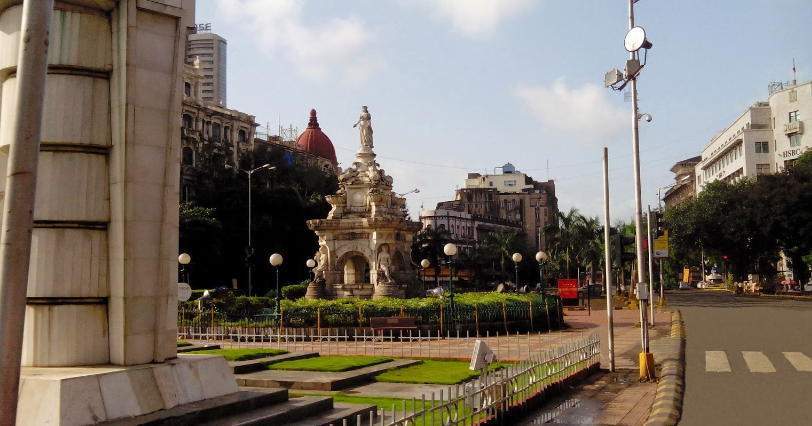 India Mumbai  Flora Fountain Flora Fountain Mumbai - Mumbai  - India