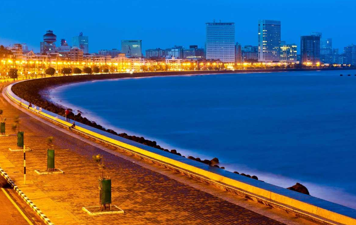 India Bombay  Marine Drive Marine Drive Bombay - Bombay  - India