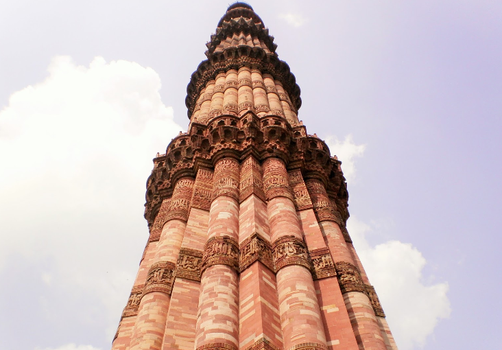 India Delhi Qutub Minar Qutub Minar Qutub Minar - Delhi - India