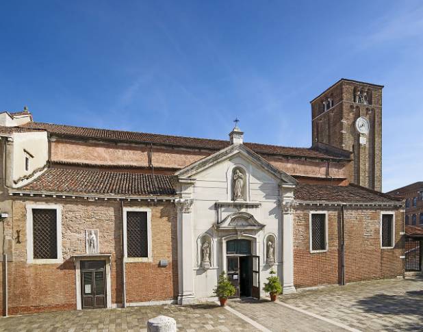 Italia Venecia Chiesa di San Nicolò dei Mendicoli Chiesa di San Nicolò dei Mendicoli Veneto - Venecia - Italia